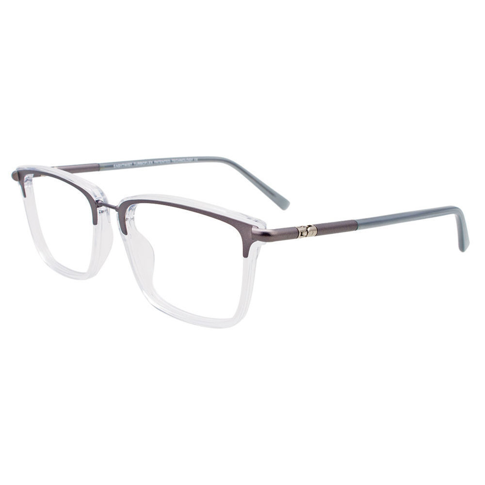 EASYTWIST ET9010 Eyeglasses 020 Steel   Crystal 53mm